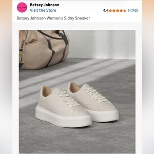 Betsey Johnson Sidny Sneaker - Pearl